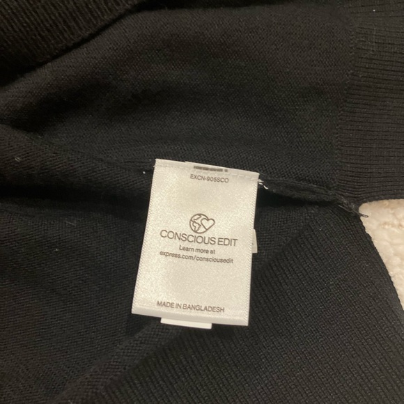 Express Men’s Merino Wool Fitted Sweater - Picture 4 of 7